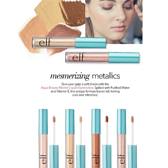 ELF Other - 2 New ELF Aqua Beauty Molten Liquid Eyeshadows